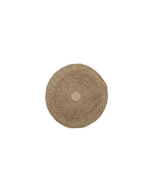 Le Tapis Mékong River - Naturel - 90x90x1 cm