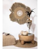 Tappeto sul fiume Mekong - Naturale - 90x90x1 cm