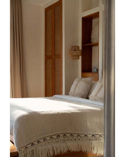 Le Jeté de Lit Gypsy - Naturel - 270x135x1 cm