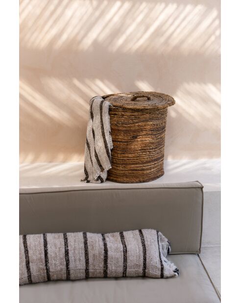 The Oh My Gee Kissenbezug, Bohemian White, 35 x 100 x 10 cm