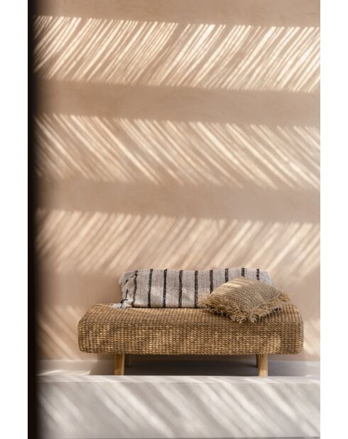 The Oh My Gee Kissenbezug, Bohemian White, 35 x 100 x 10 cm