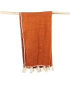 Le Jeté de Lit Stitch - Terracotta - 246x126x1 cm