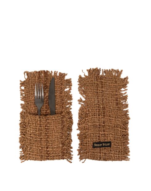 Le Porte-Couverts Oh My Gee - Brun - 13x25x1 cm