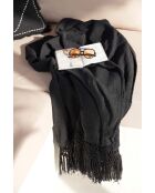 Le Jeté De Lit Gypsy - Noir - 260x122x1 cm