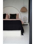 Le Jeté De Lit Gypsy - Noir - 260x122x1 cm