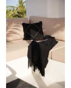 Le Jeté De Lit Gypsy - Noir - 260x122x1 cm