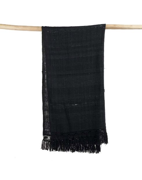 Le Jeté De Lit Gypsy - Noir - 260x122x1 cm