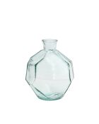 Le Vase Round Origami - Bleu - 16x16x18 cm