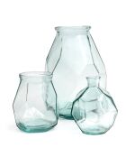 Le Vase Round Origami - Bleu - 16x16x18 cm