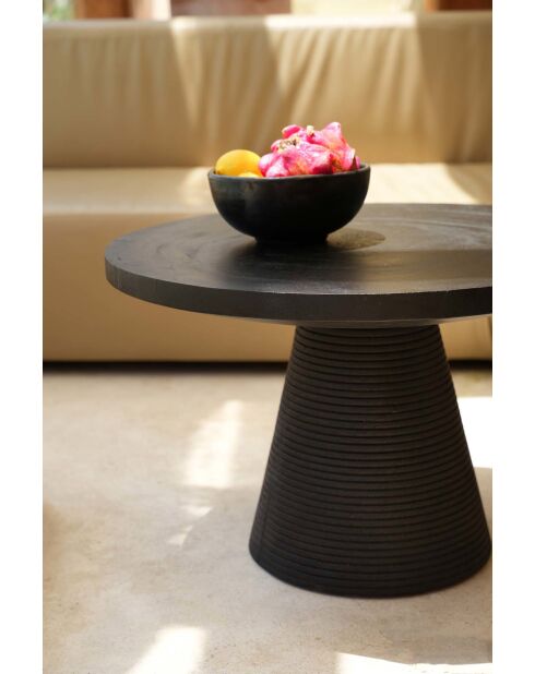 Der Hi Matata Couchtisch - Schwarz - 70x70x45 cm