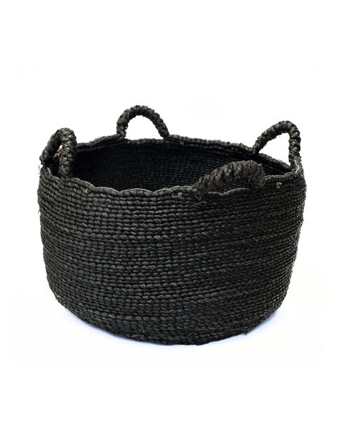 Paniers Les Quatre Mains Noir L - 60x60x30 cm