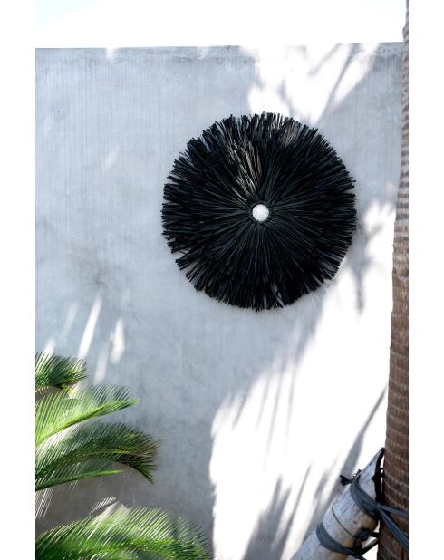 La Rafia Juju - Nero - 50x5x50 cm