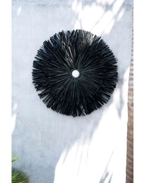 La Rafia Juju - Nero - 50x5x50 cm