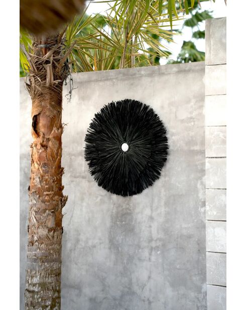 La Rafia Juju - Nero - 50x5x50 cm