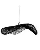 Pantalla The Hat, 75 x 75 x 20 cm, color negro