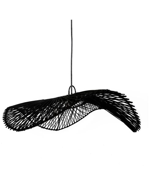 Pantalla The Hat, 75 x 75 x 20 cm, color negro