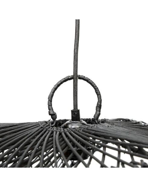 Pantalla The Hat, 75 x 75 x 20 cm, color negro