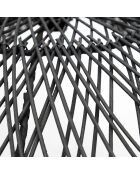 Pantalla The Hat, 75 x 75 x 20 cm, color negro