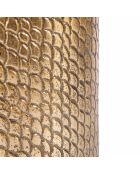 The Croco Kerzenhalter aus Messing L - 10x10x13 cm