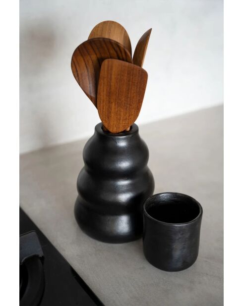 Le Vase Burned - 13x6x17 cm