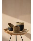 Le Bol Perlé Bas Or S - 13x13x5 cm