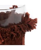 Le Bougeoir Oh My Gee Velours Bordeaux XL - 15x15x15 cm