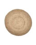 Teppich The Water Hyacinth, Natur, 200 x 200 x 1 cm