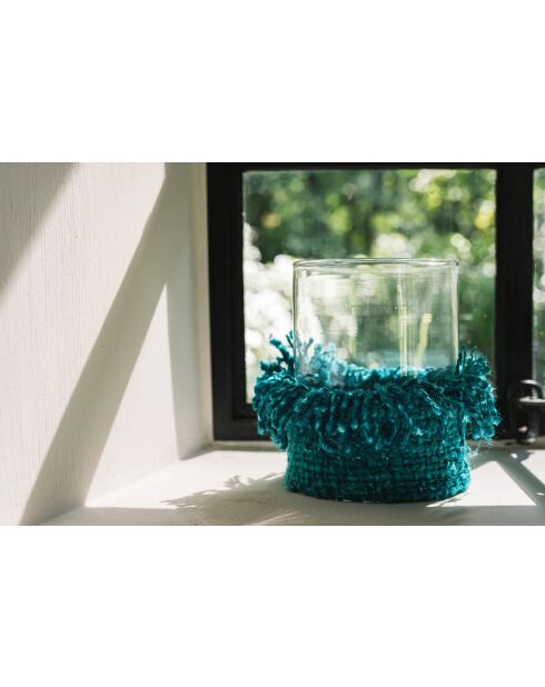 The Oh My Gee Aqua Kerzenhalter, Größe XL, 15 x 15 x 15 cm