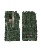 Le Porte-couverts Oh My Gee - Vert Forêt - 13x25x1 cm