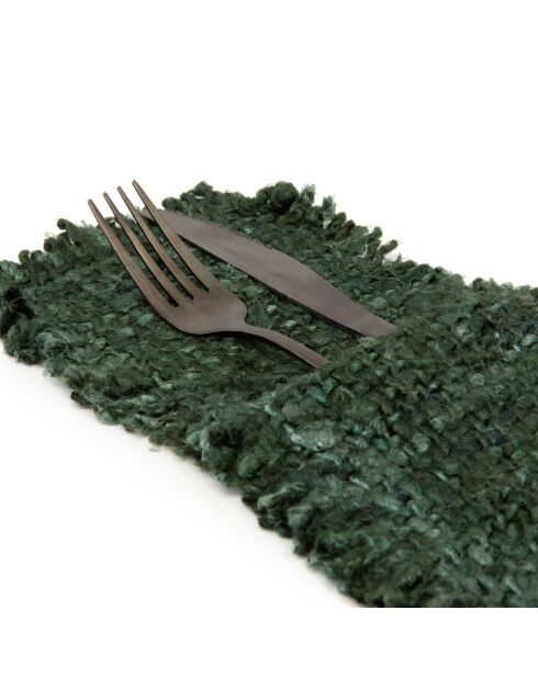 Le Porte-couverts Oh My Gee - Vert Forêt - 13x25x1 cm