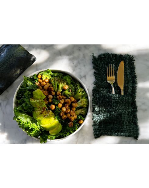 Le Porte-couverts Oh My Gee - Vert Forêt - 13x25x1 cm