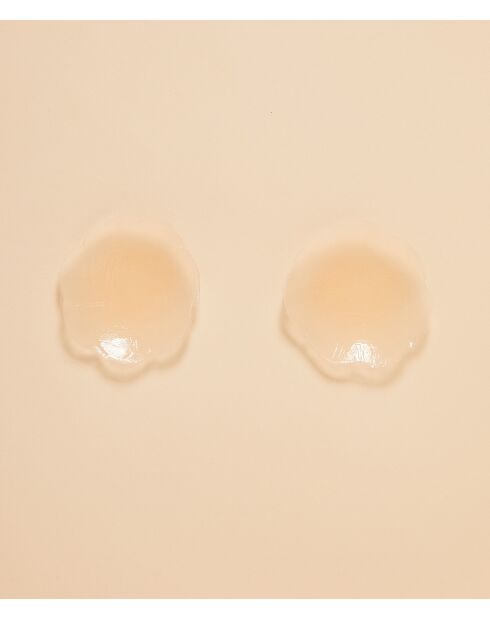 Cache-tétons Petales Silicone sable