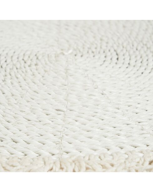 Tovaglietta da matrimonio in macramè - Naturale - 40x40x1 cm