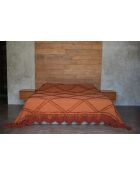 The Berber Bettüberwurf, Terrakotta, 300 x 240 x 1 cm