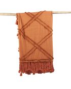 The Berber Bettüberwurf, Terrakotta, 300 x 240 x 1 cm