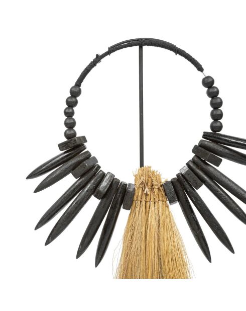 Soporte de madera Rayung, decoración, 45 x 10 x 70 cm