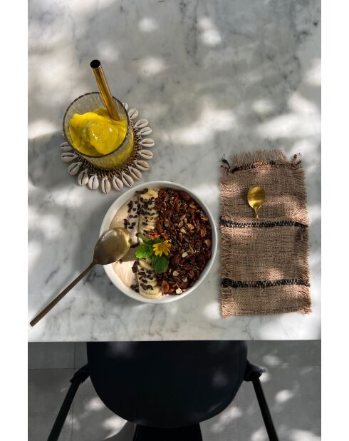 Le Porte-Couverts Oh My Gee - Beige Noir - 13x25x1 cm