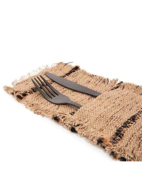 Le Porte-Couverts Oh My Gee - Beige Noir - 13x25x1 cm