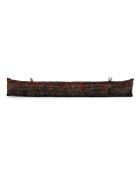 Boudin de Porte Oh My Gee - Noir Orange - 80x10x10 cm