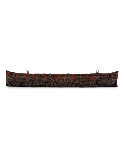Boudin de Porte Oh My Gee - Noir Orange - 80x10x10 cm