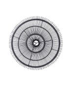 Lámpara de suspensión XL The Sky Black - 110x110x31 cm