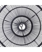 Lámpara de suspensión XL The Sky Black - 110x110x31 cm