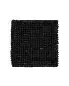 The Pearl Coaster - Nero - 11x11x1 cm