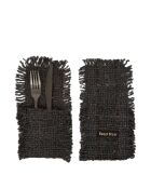 Le Porte-Couverts Oh My Gee - Noir Marine - 13x25x1 cm