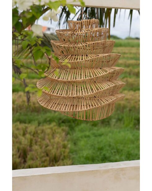 The Good Vibes Natural M Pendelleuchte, 55 x 55 x 55 cm