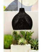 Pantalla The Lobster Trap, negra, 50 x 50 x 52 cm