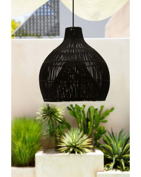 Pantalla The Lobster Trap, negra, 50 x 50 x 52 cm