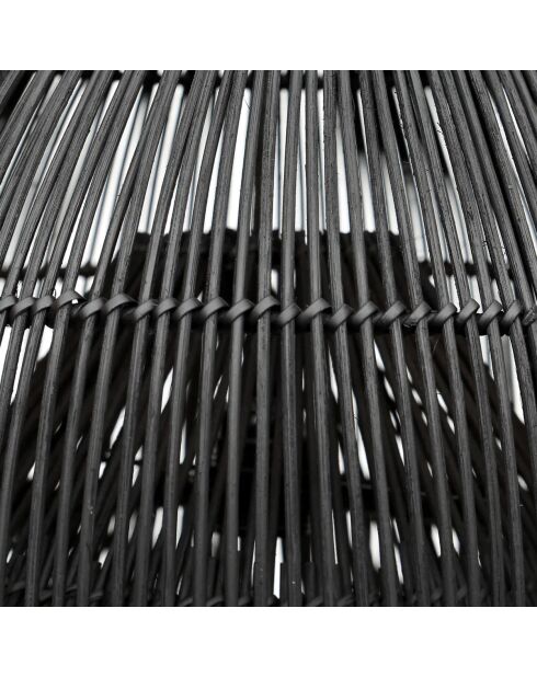 Pantalla The Lobster Trap, negra, 50 x 50 x 52 cm