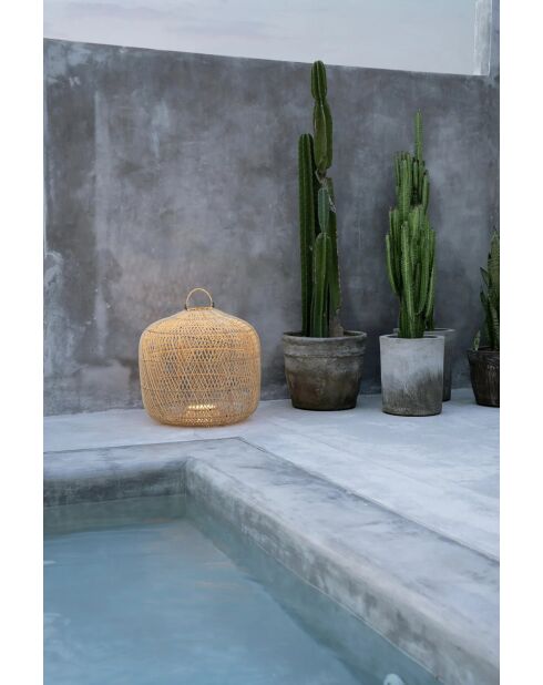 De Batu Bolong natuurlijke lampenkap L - 58x58x55 cm