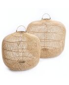 De Batu Bolong natuurlijke lampenkap L - 58x58x55 cm